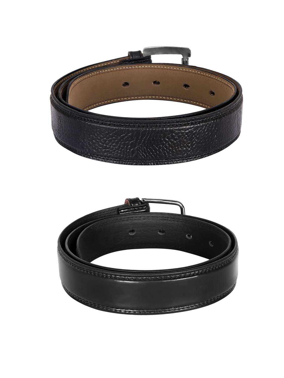 pack of 2 leatherette belt - 19228819 - Standard Image - 1