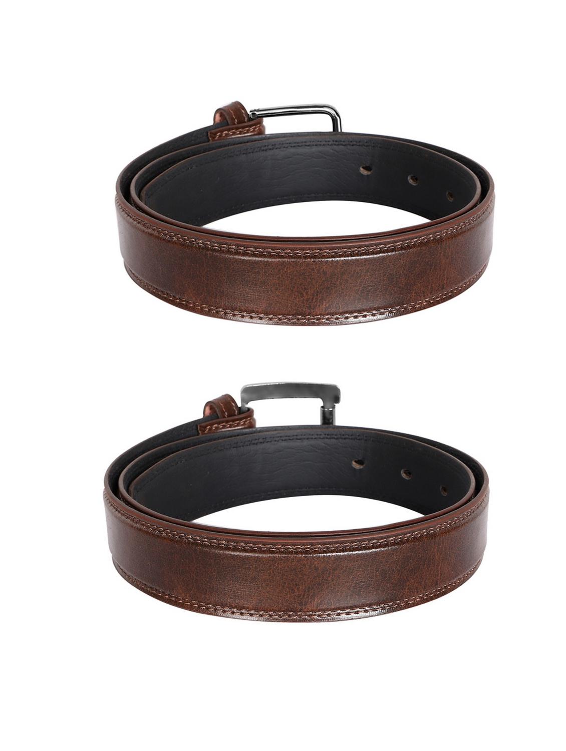 pack of 2 leatherette belts - 19229125 - Standard Image - 1