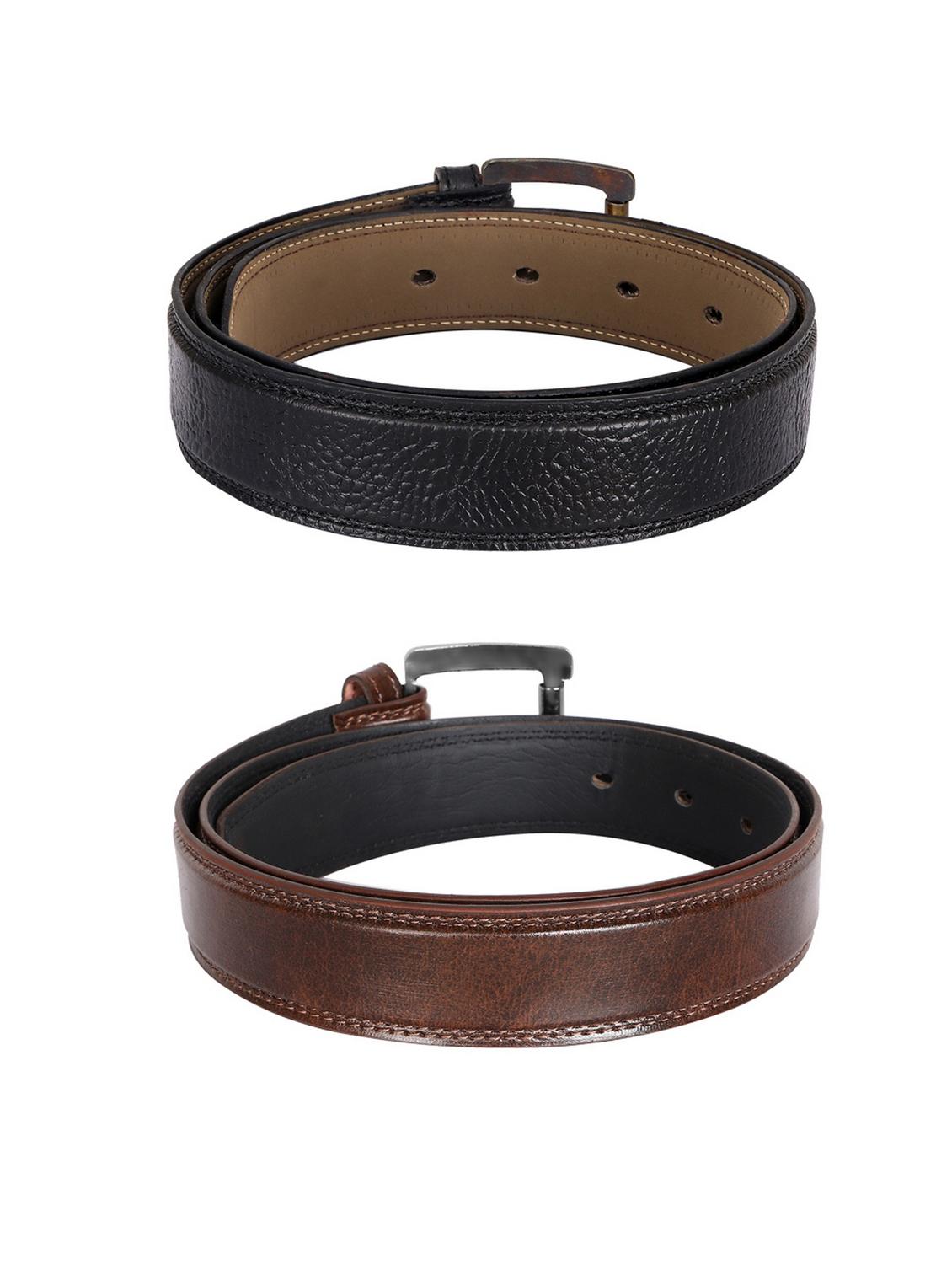 pack of 2 leatherette belts - 19229152 - Standard Image - 1