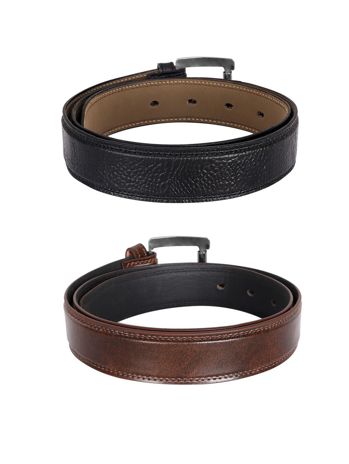pack of 2 leatherette belts - 19229153 -  Standard Image - 1