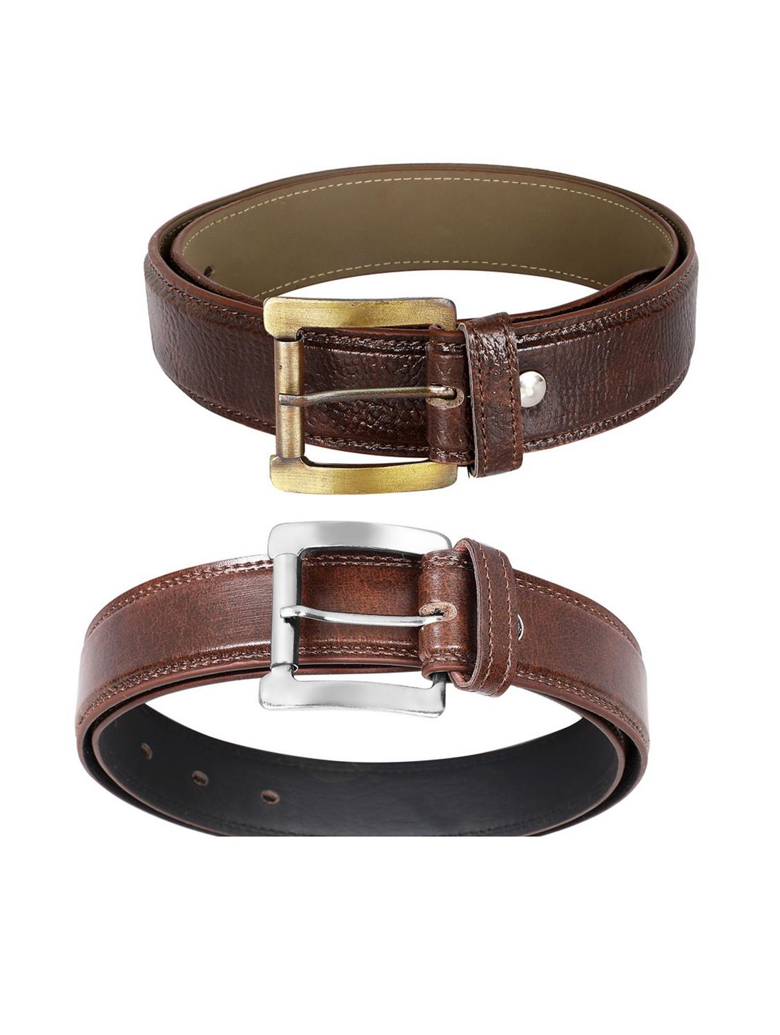 pack of 2 leatherette belts - 19229158 -  Standard Image - 1