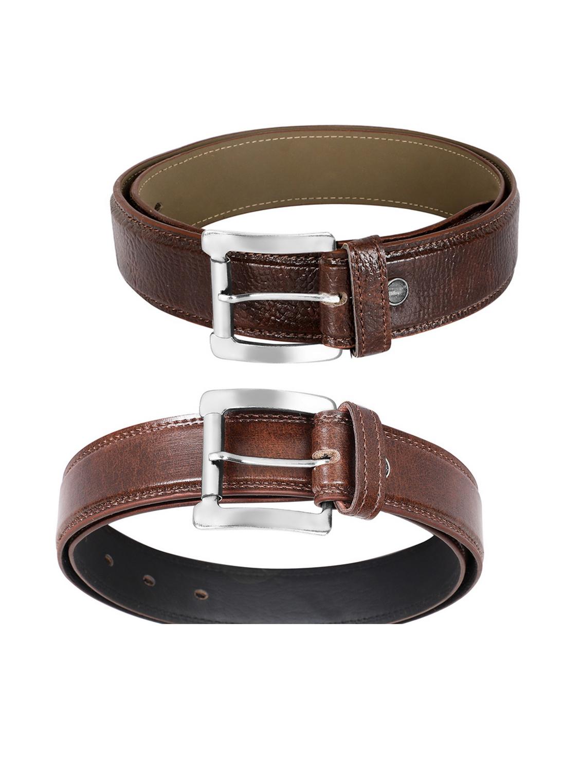 pack of 2 leatherette belts - 19229159 -  Standard Image - 1