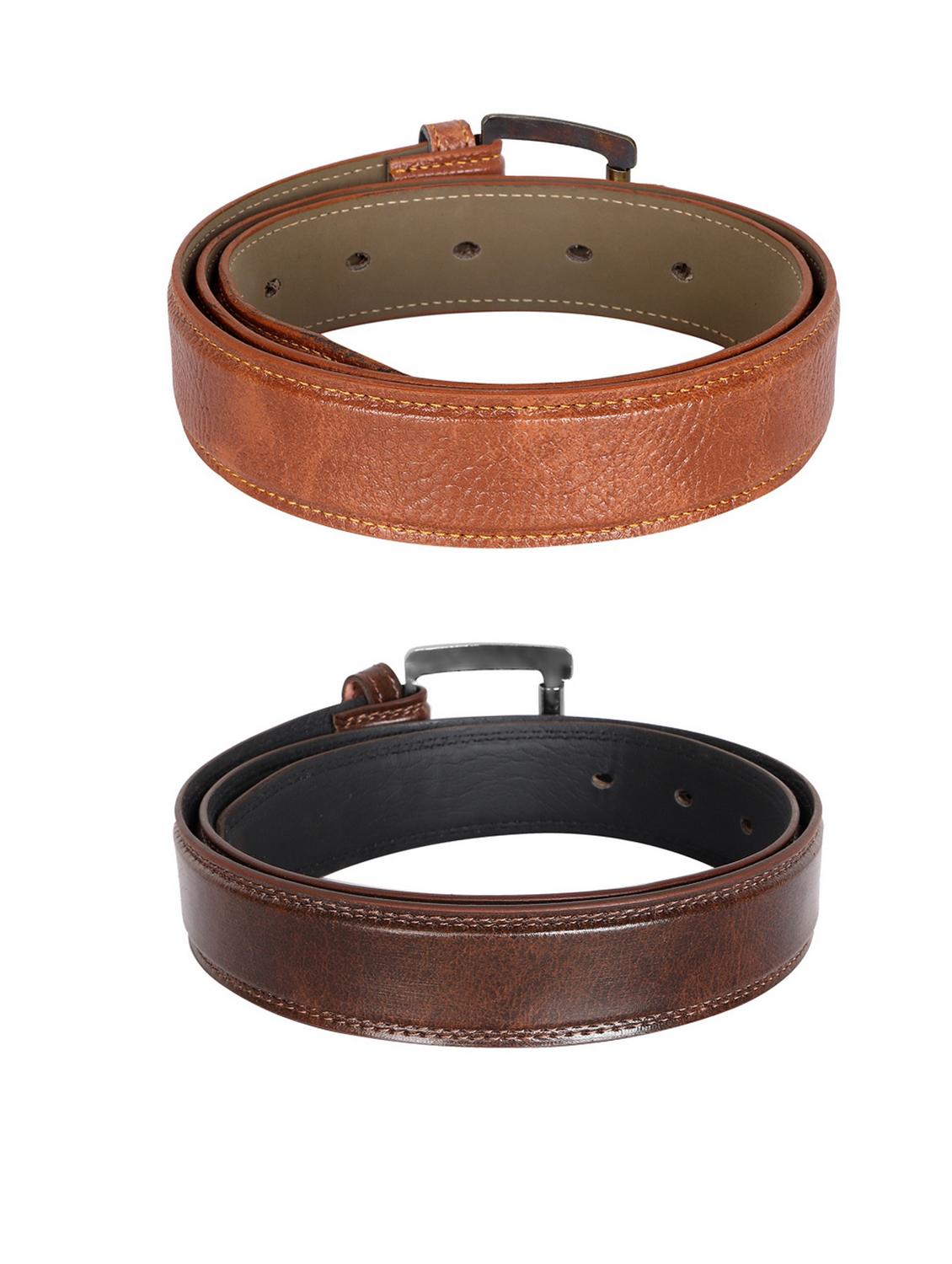 pack of 2 leatherette belts - 19229164 - Standard Image - 1