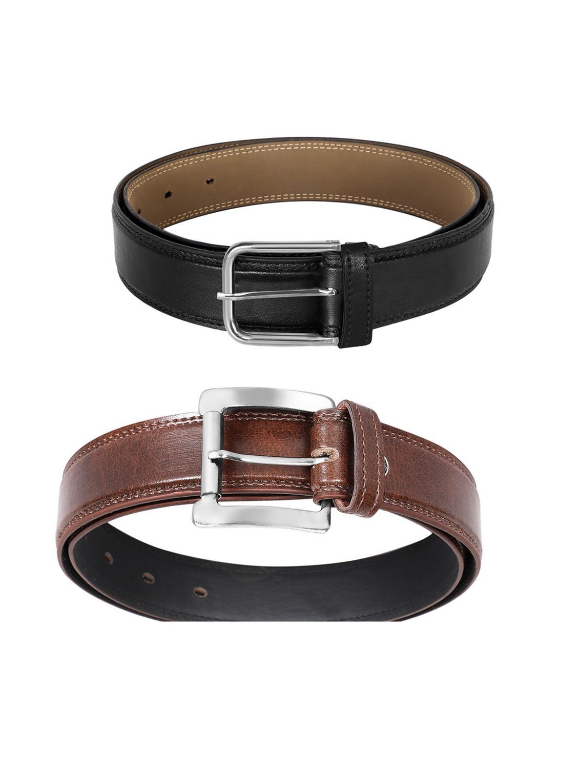 pack of 2 leatherette belts - 19229173 - Standard Image - 1