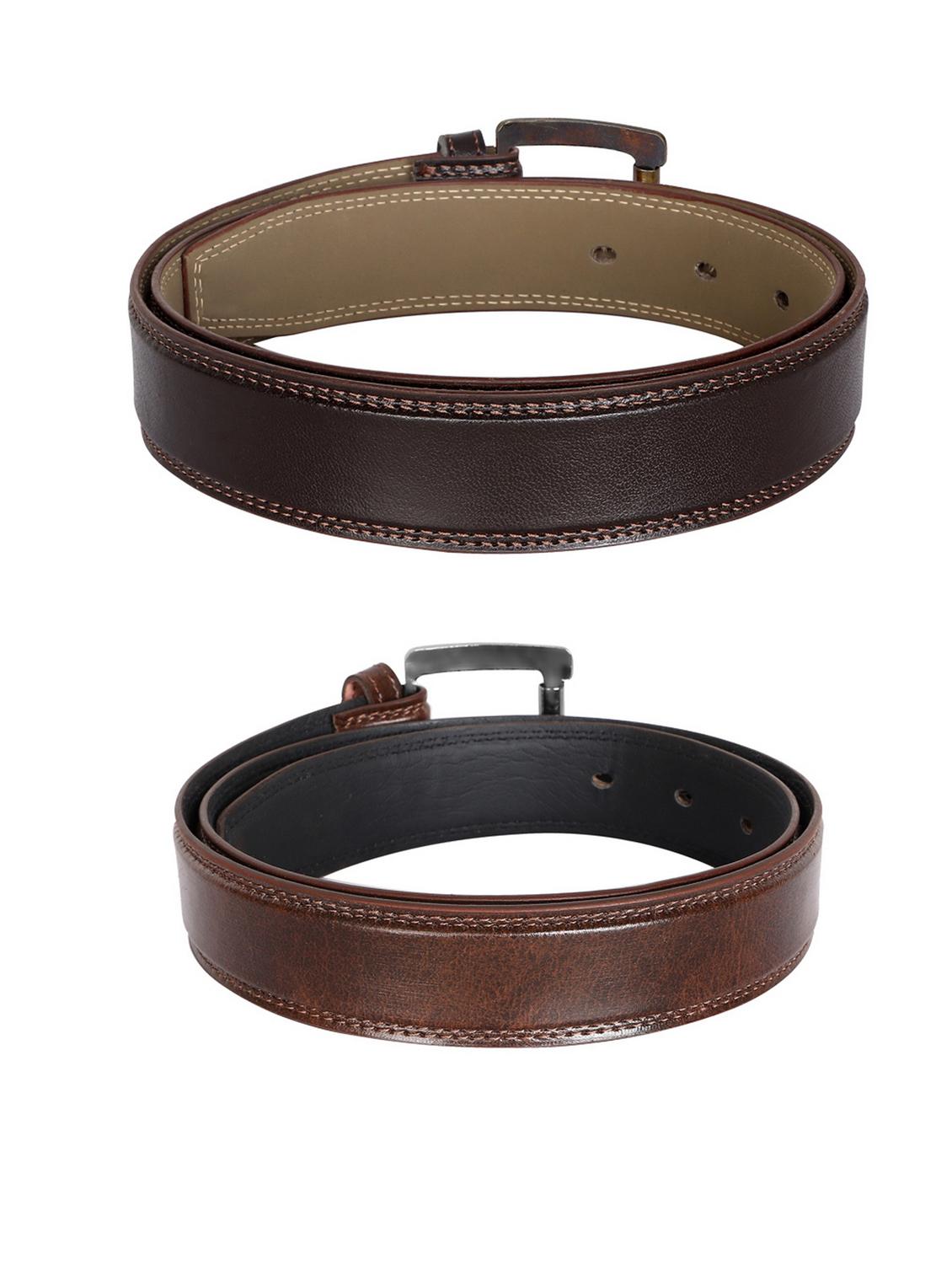 pack of 2 leatherette belts - 19229176 - Standard Image - 1