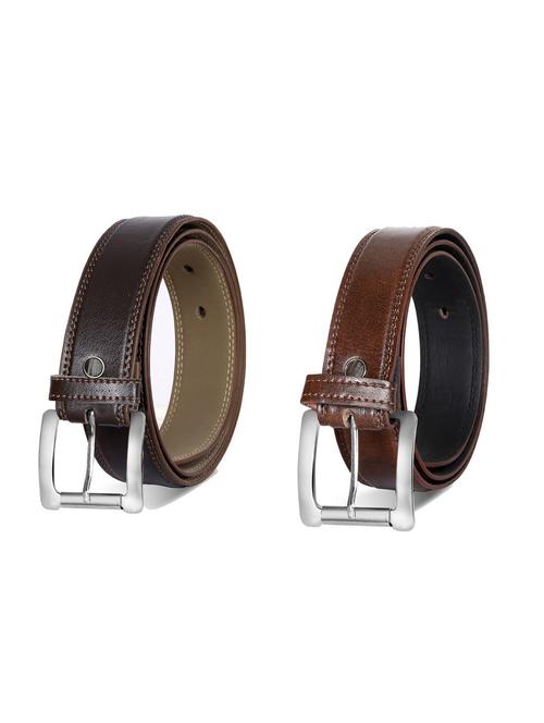 pack of 2 leatherette belts - 19229177 -  Standard Image - 0