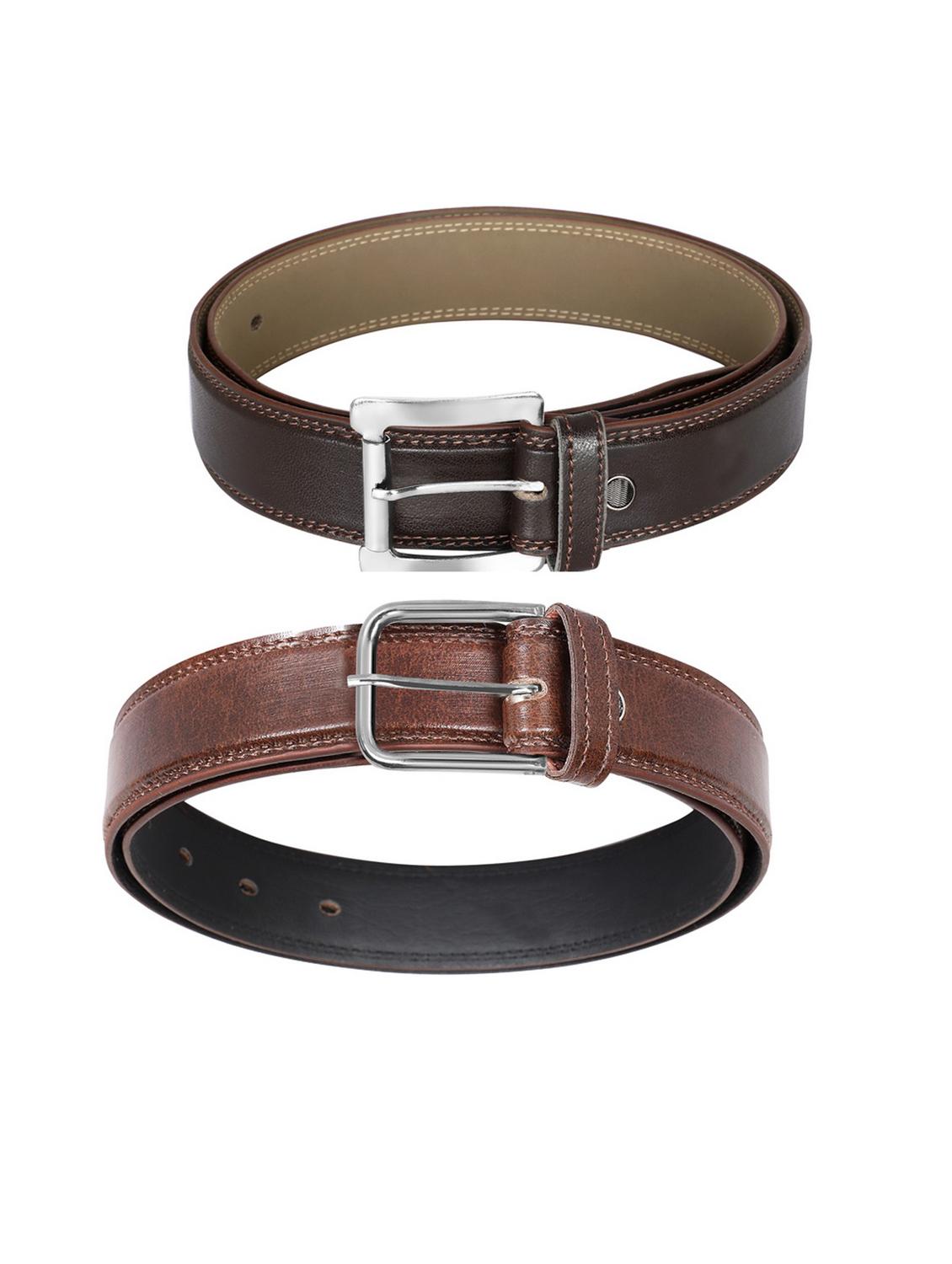 brown leatherette belt - 19229338 -  Standard Image - 1