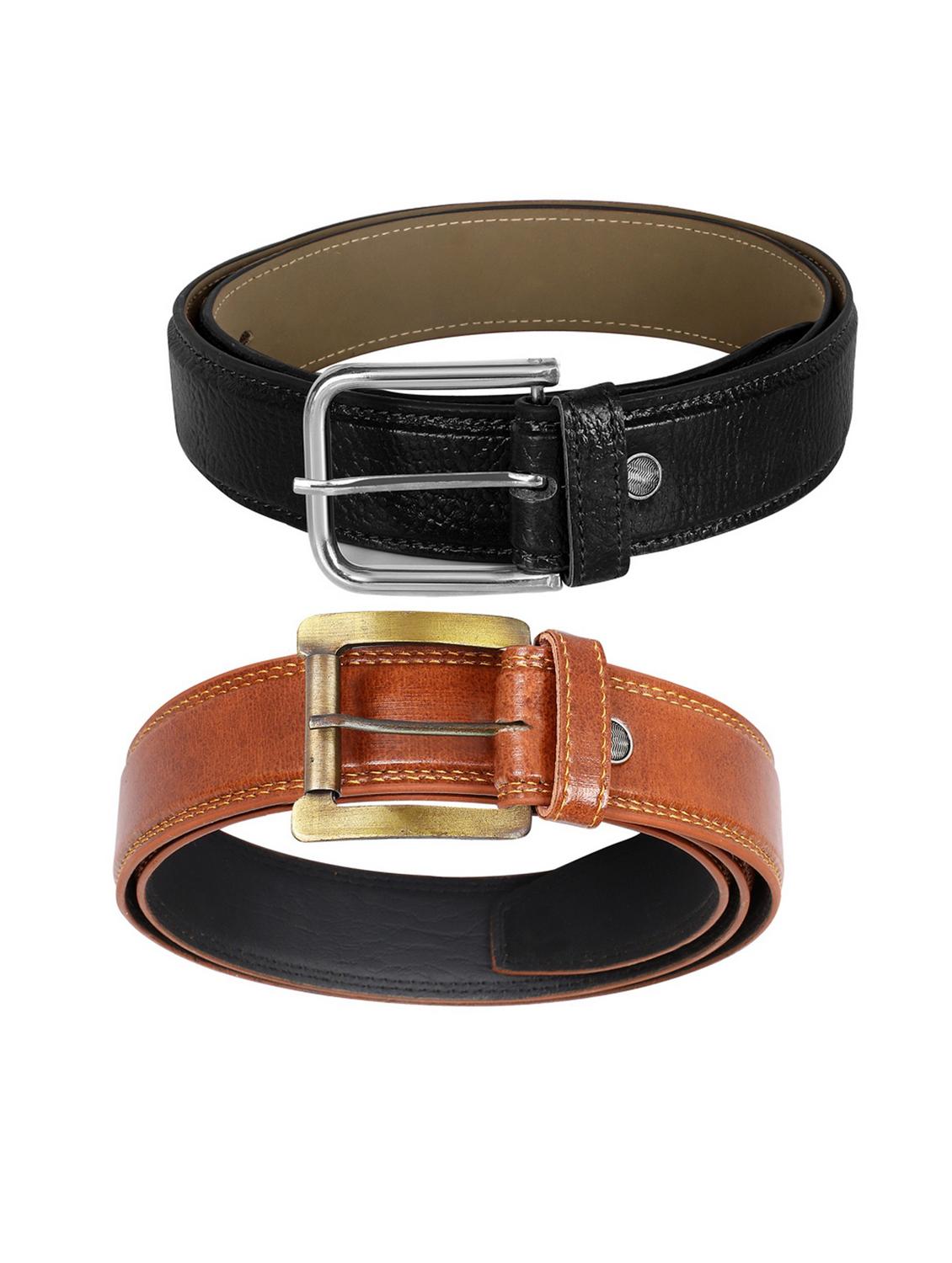 pack of 2 leatherette belts - 19229550 - Standard Image - 1