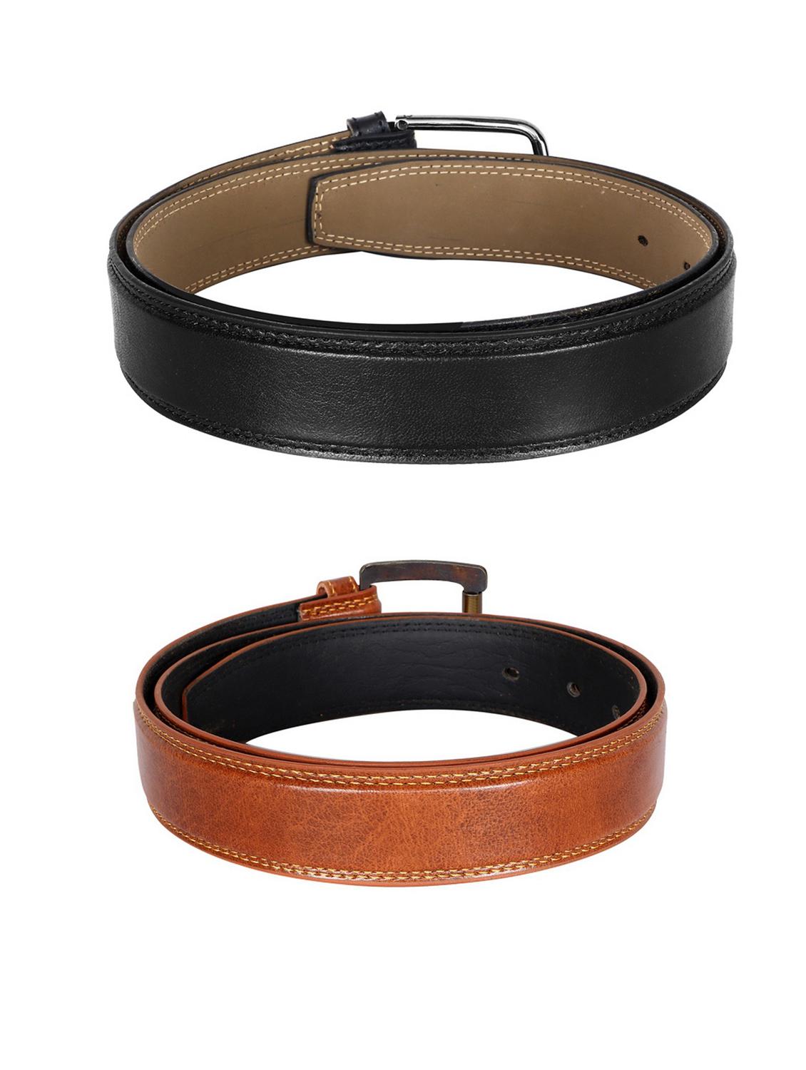 pack of 2 leatherette belts - 19229568 - Standard Image - 1