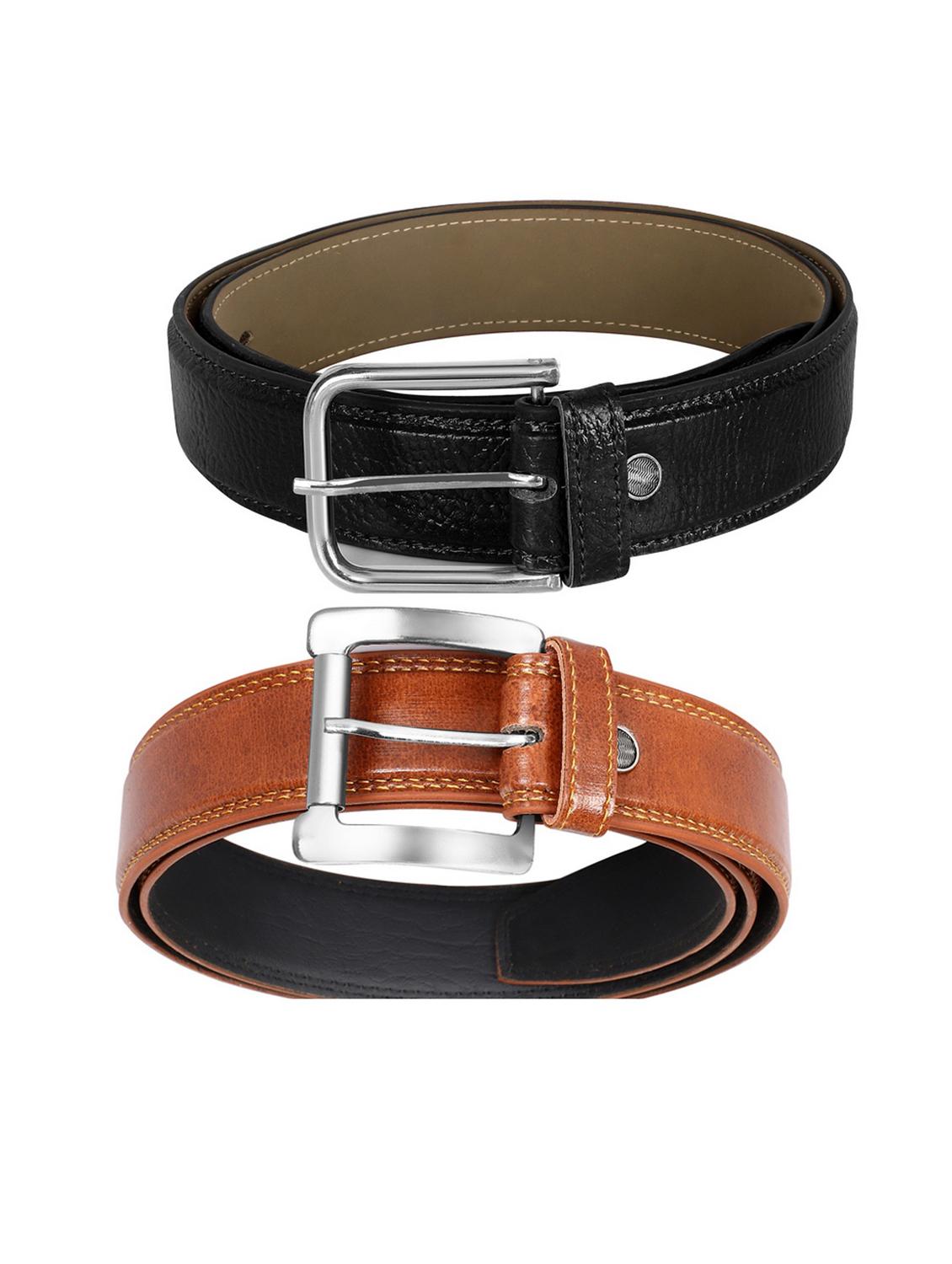 pack of 2 leatherette belts - 19229626 - Standard Image - 1