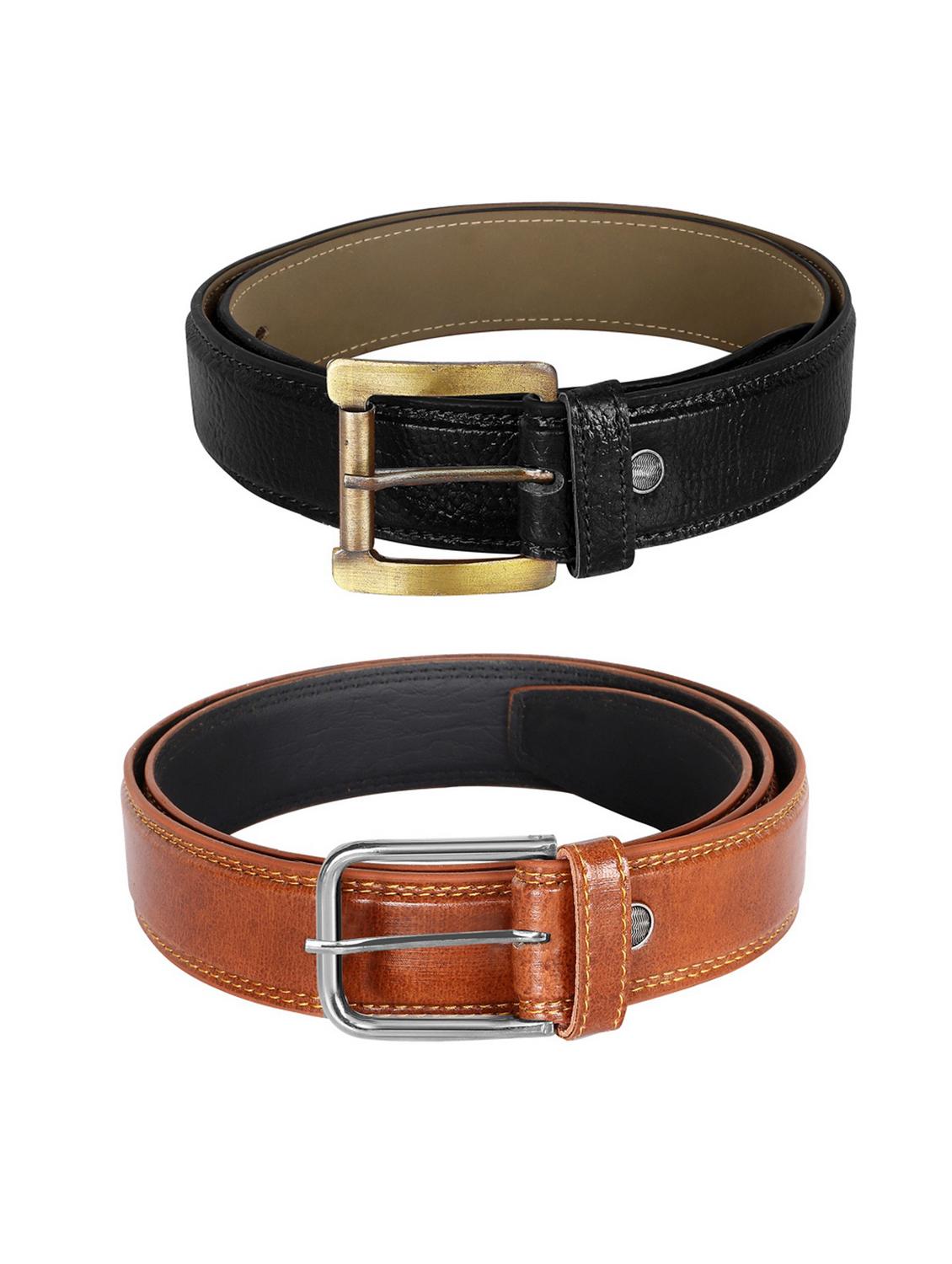 pack of 2 leatherette belt - 19229772 - Standard Image - 1