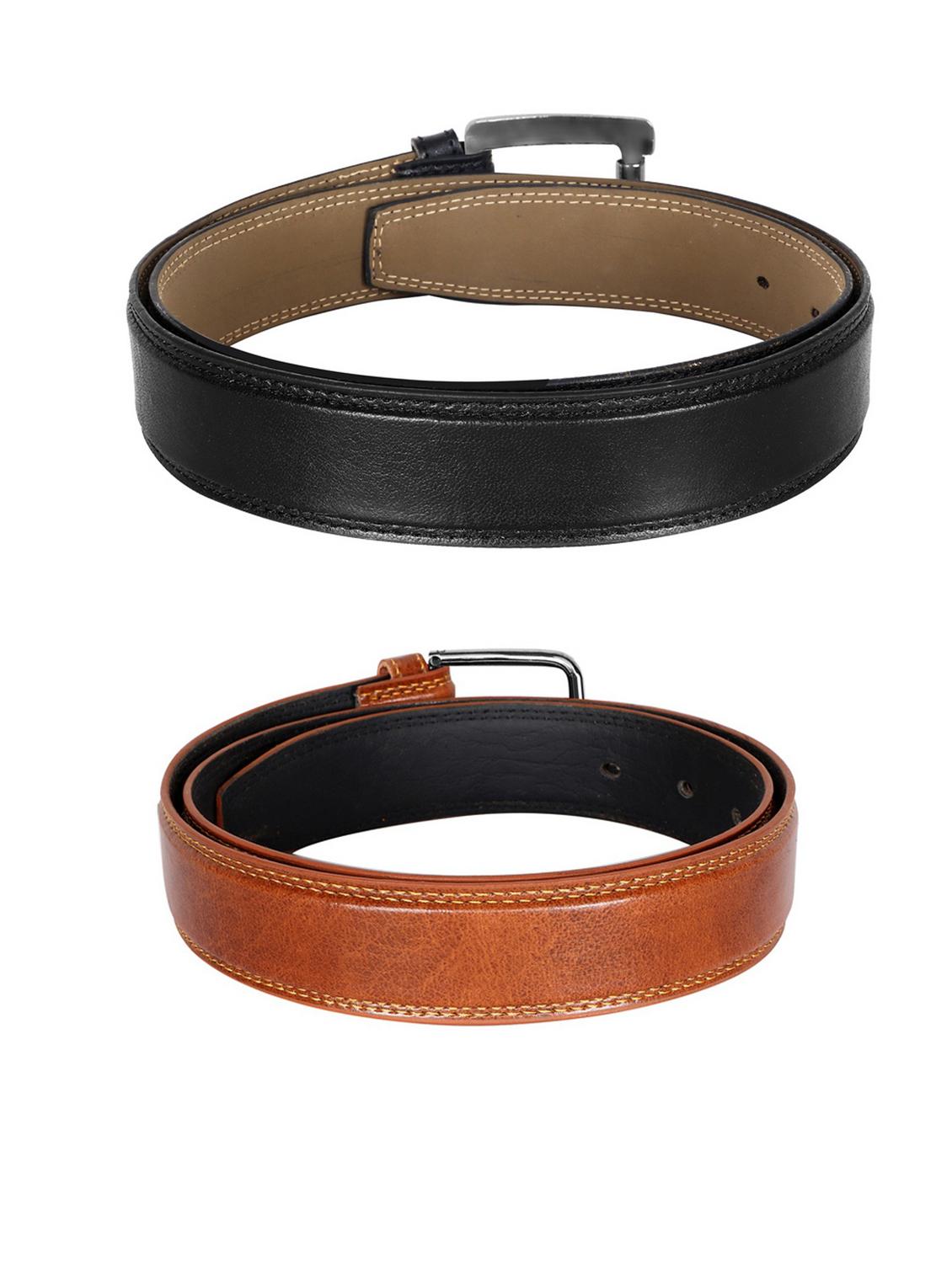 pack of 2 leatherette belt - 19229791 - Standard Image - 1