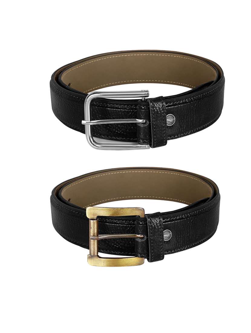 pack of 2 leatherette belts - 19231097 -  Standard Image - 1