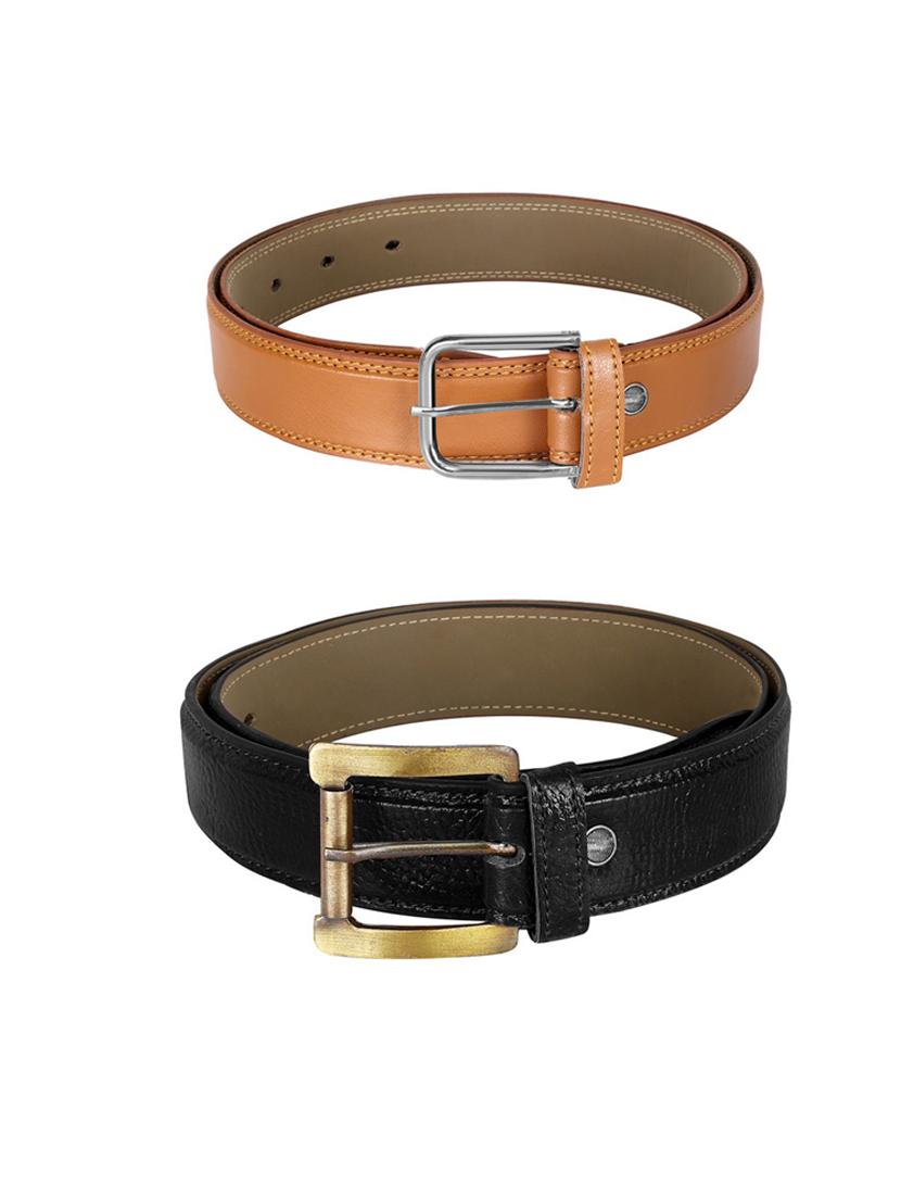 pack of 2 leatherette belts - 19231127 -  Standard Image - 1