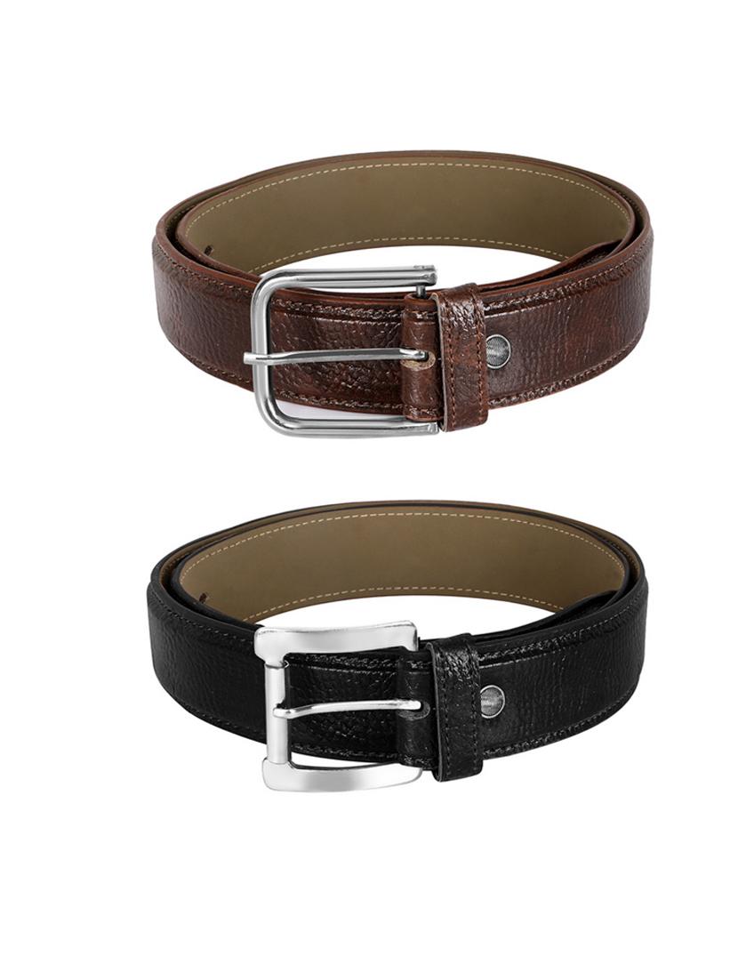 pack of 2 leatherette belts - 19231155 -  Standard Image - 1