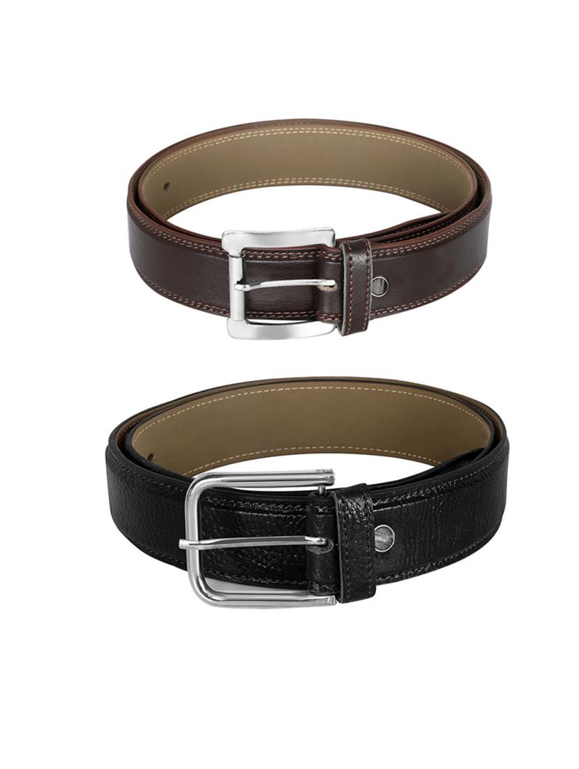 pack of 2 leatherette belts - 19231272 - Standard Image - 1