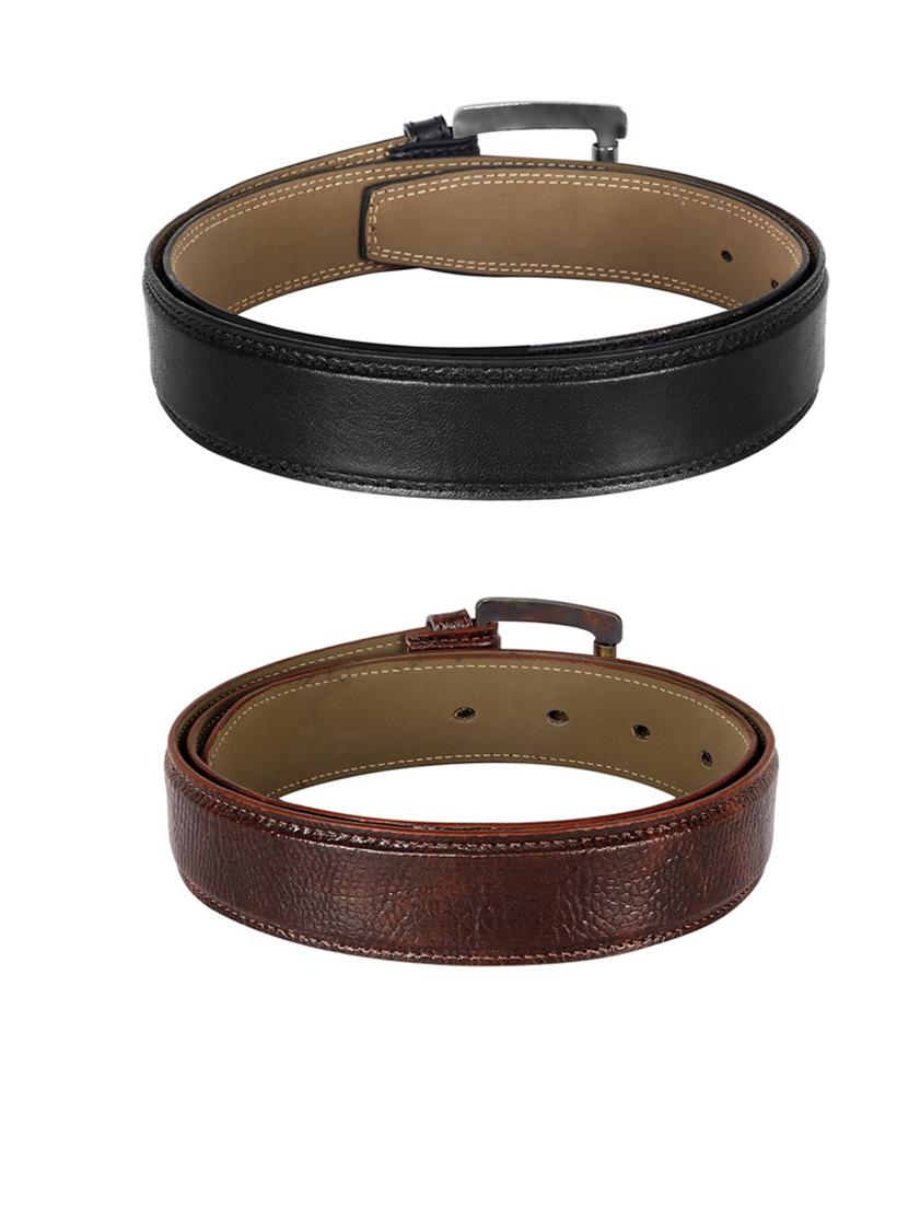pack of 2 leatherette belts - 19231410 - Standard Image - 1