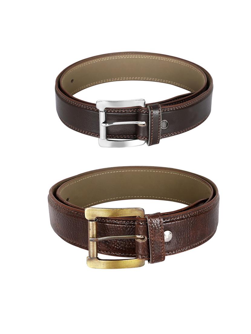 pack of 2 leatherette belts - 19231416 -  Standard Image - 1