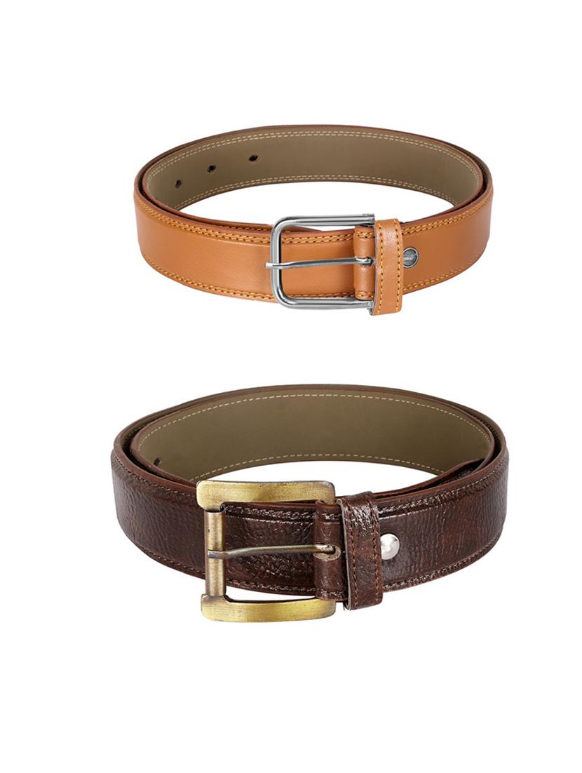 pack of 2 leatherette belts - 19231424 -  Standard Image - 1