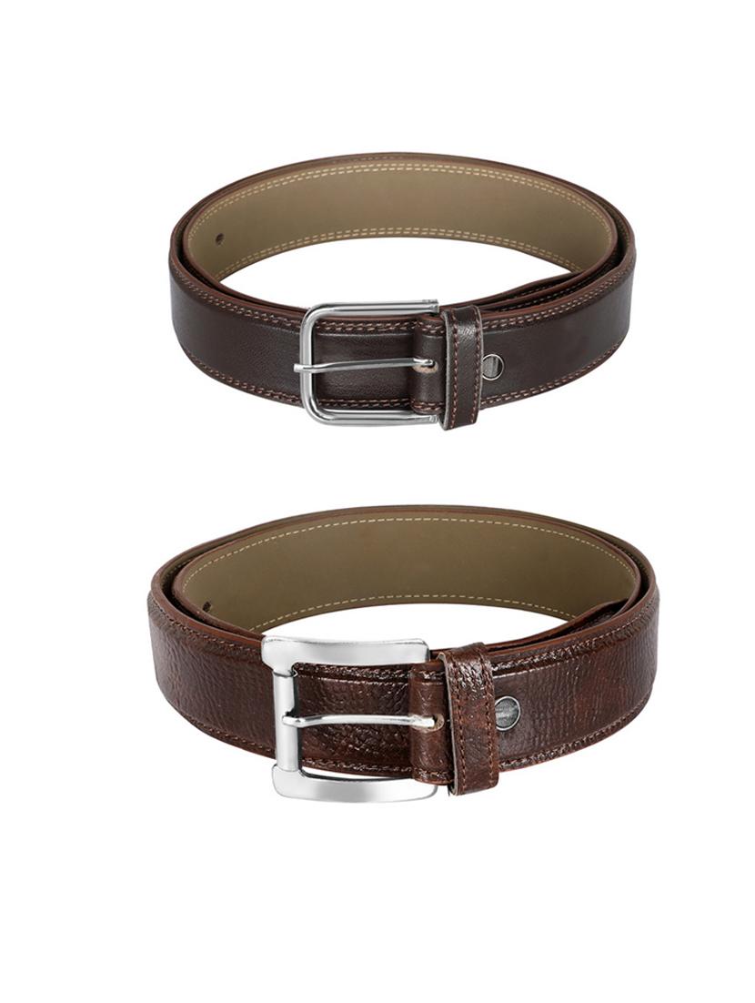 pack of 2 leatherette belt - 19231464 - Standard Image - 1