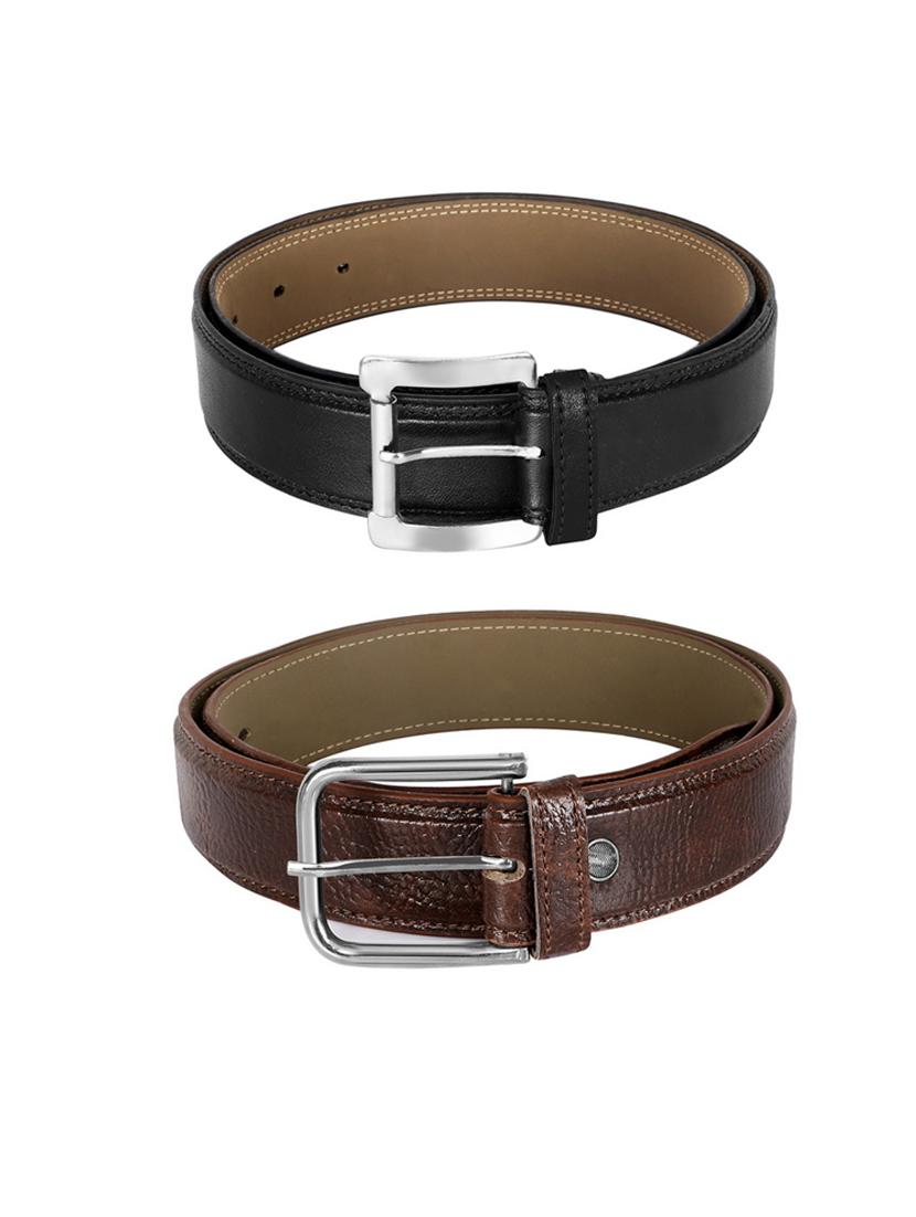 pack of 2 leatherette belt - 19231545 - Standard Image - 1