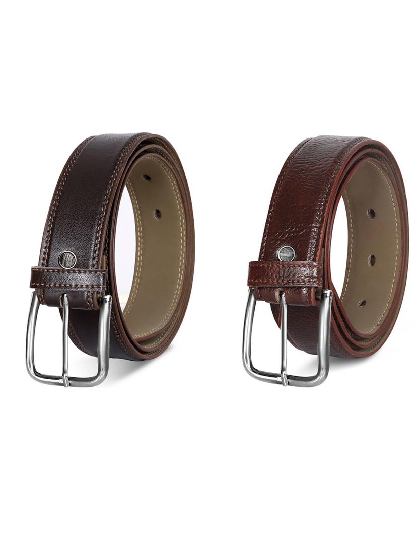 pack of 2 leatherette belt - 19231553 - Zoom Image - 0