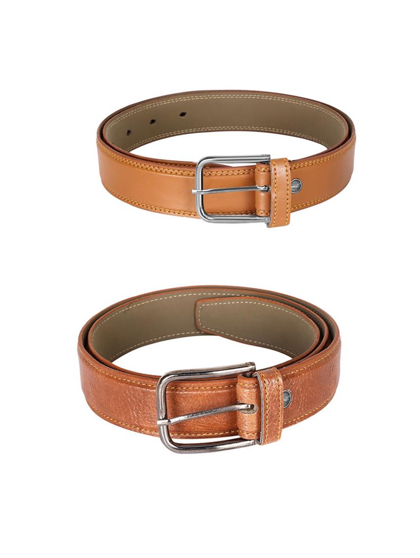 pack of 2 leatherette belt - 19231802 -  Standard Image - 1