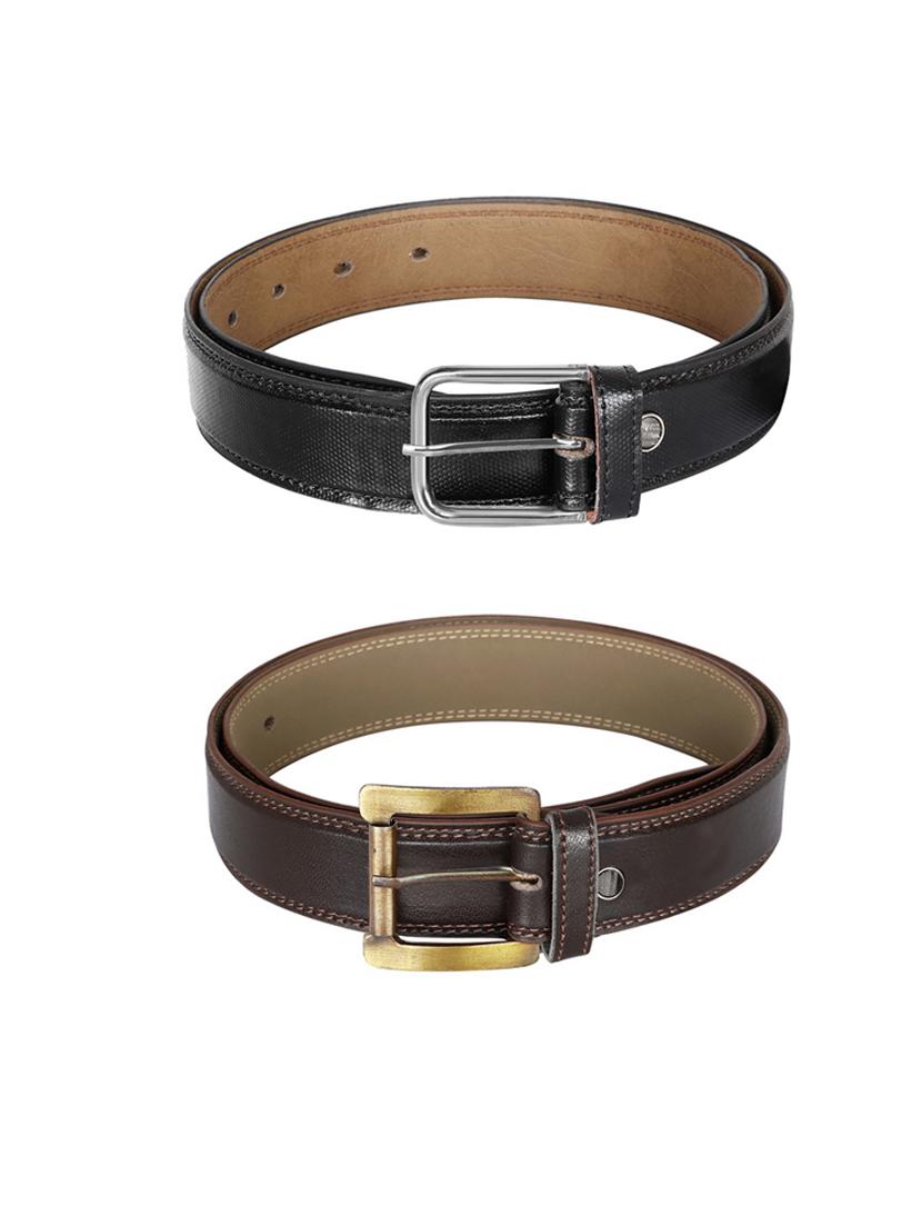 pack of 2 leatherette belt - 19232103 -  Standard Image - 1