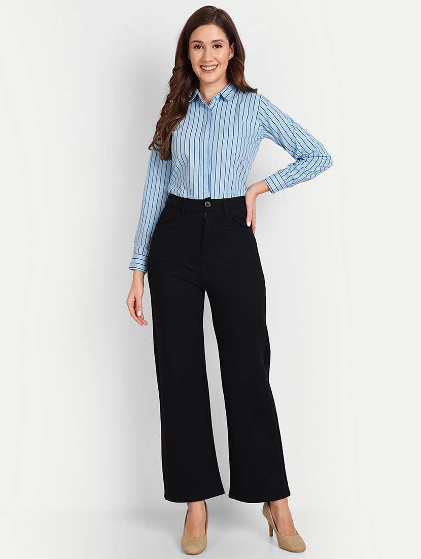 light blue striped shirt - 19242315 - Standard Image - 4