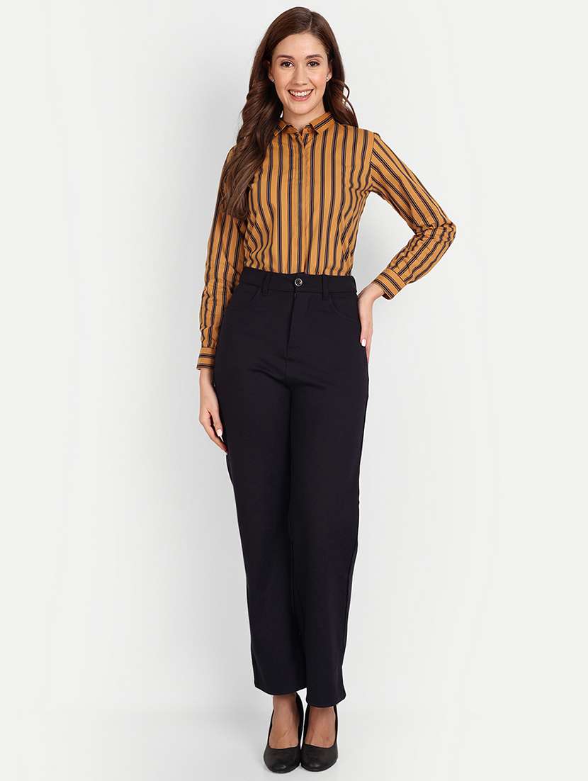 yellow striped shirt - 19242317 -  Standard Image - 4