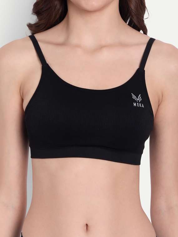 black nylon bras and panty set - 19242712 -  Standard Image - 4