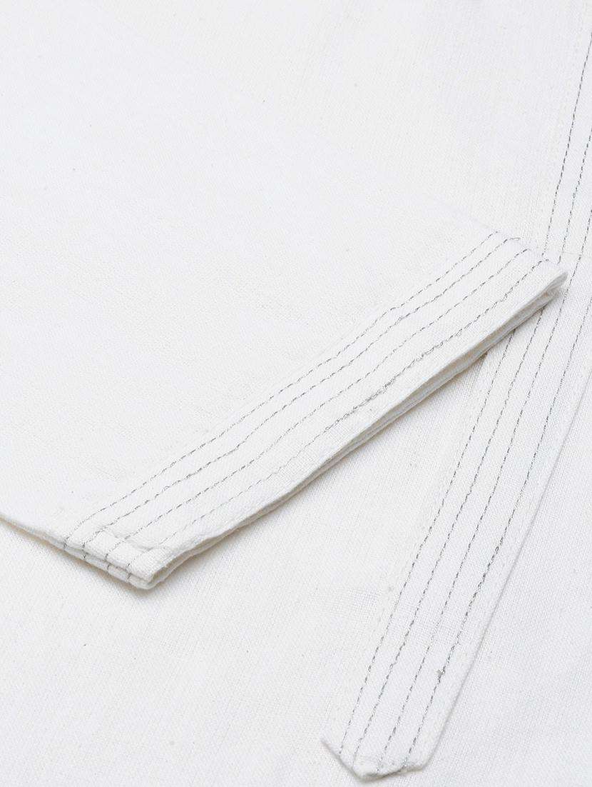 women three quarter sleeve kurta pant with dupatta set - 19257408 -  Standard Image - 1