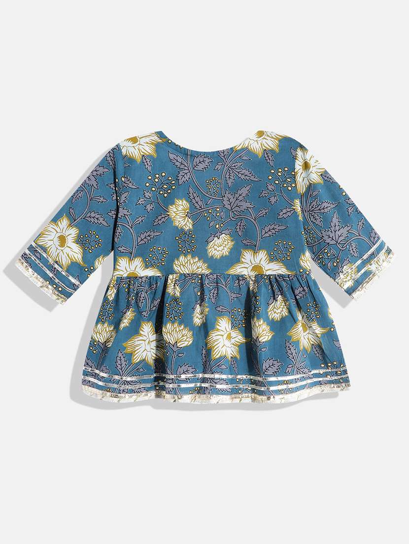 printed cotton kurta sharara set  - 19257460 -  Standard Image - 1