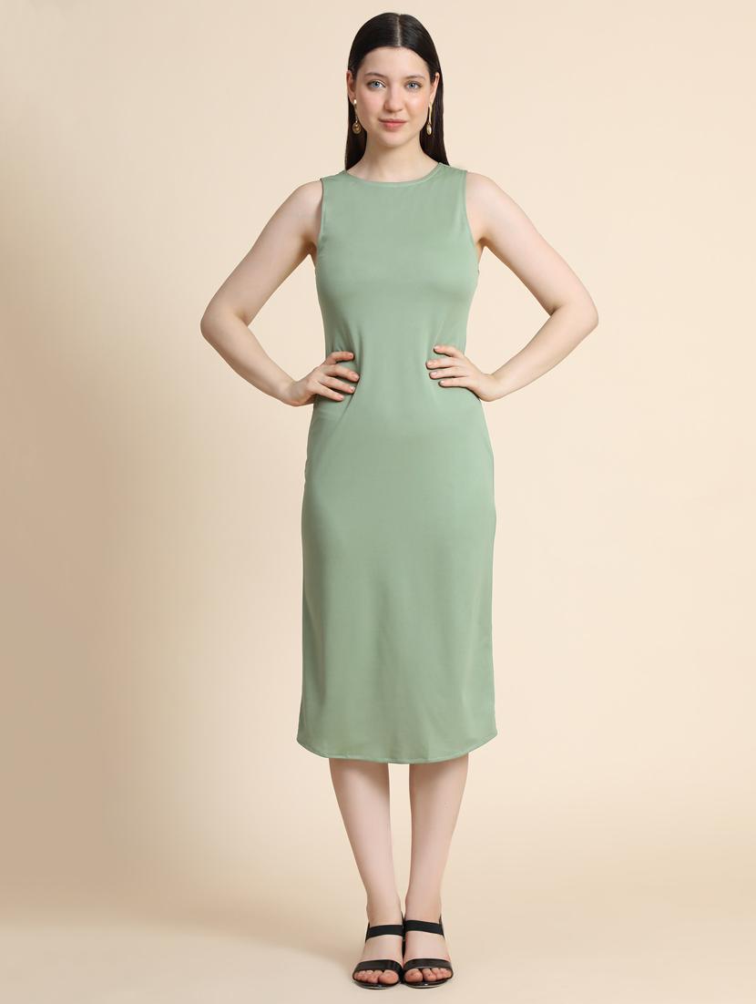 women's sheath solid dress - 19257639 - Zoom Image - 0