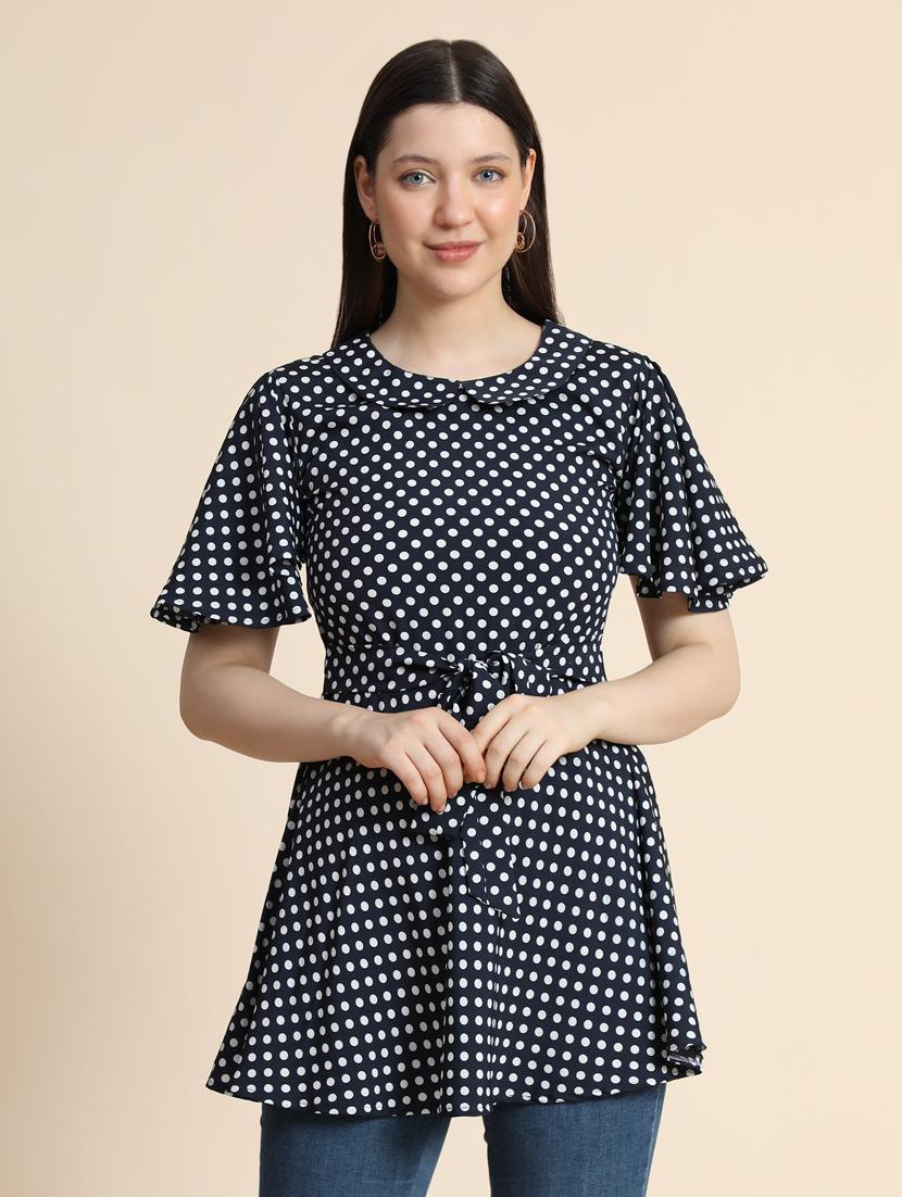 black printed top - 19257710 -  Zoom Image - 0