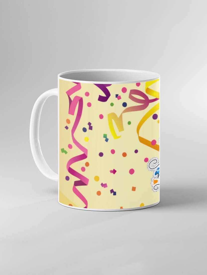 anniversay printed coffee mug