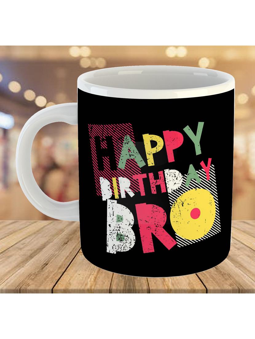 happy birthday bro coffee mug - 19259642 -  Standard Image - 1