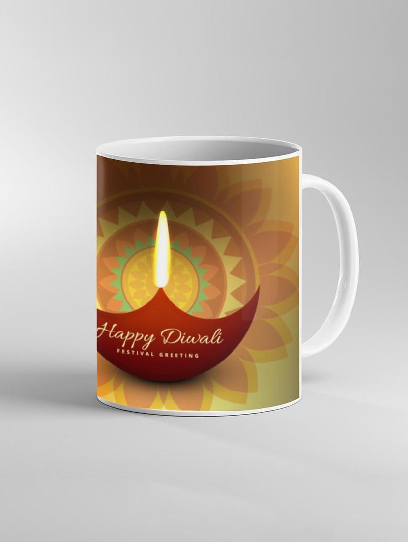 diwali printed coffee mug - 19259700 - Standard Image - 1