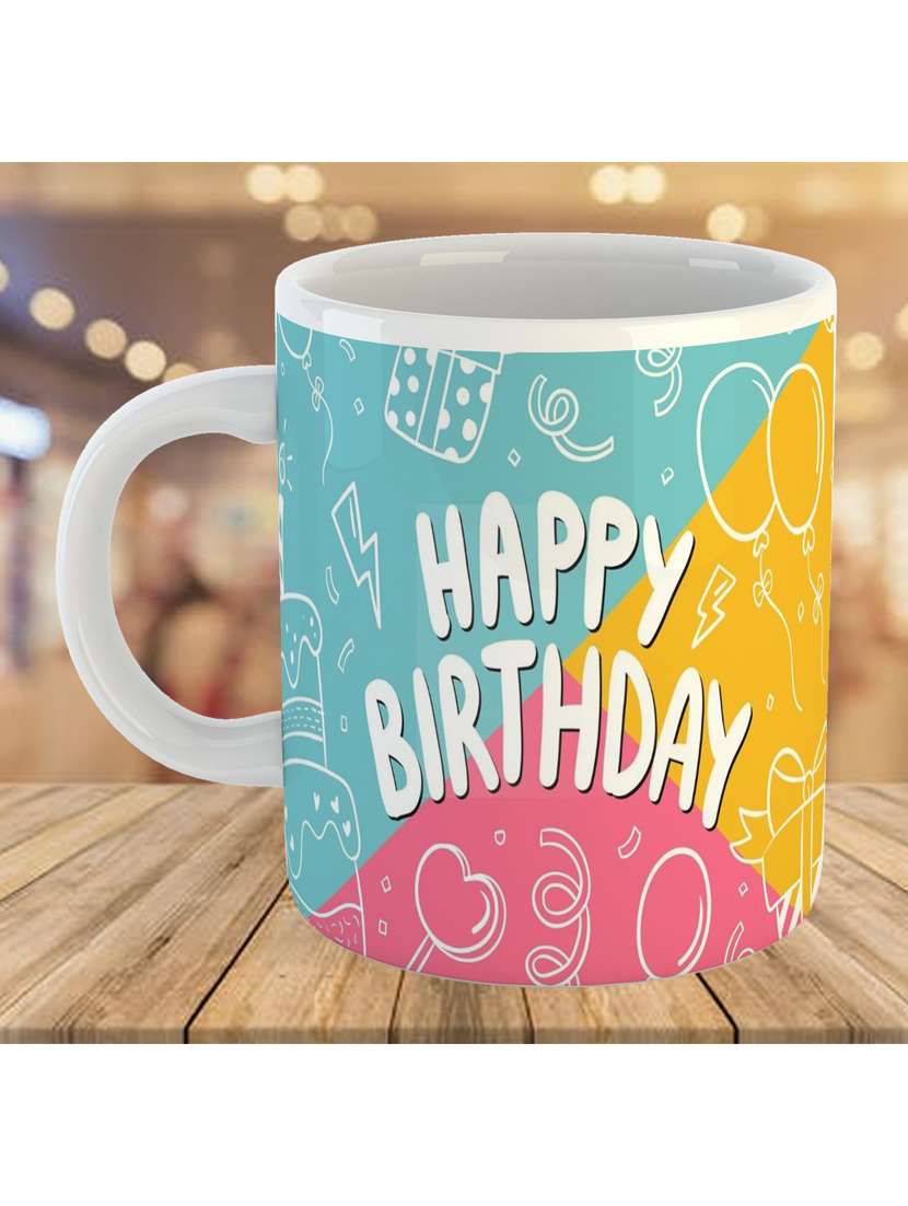 birthday printed coffee mug - 19259726 -  Standard Image - 1
