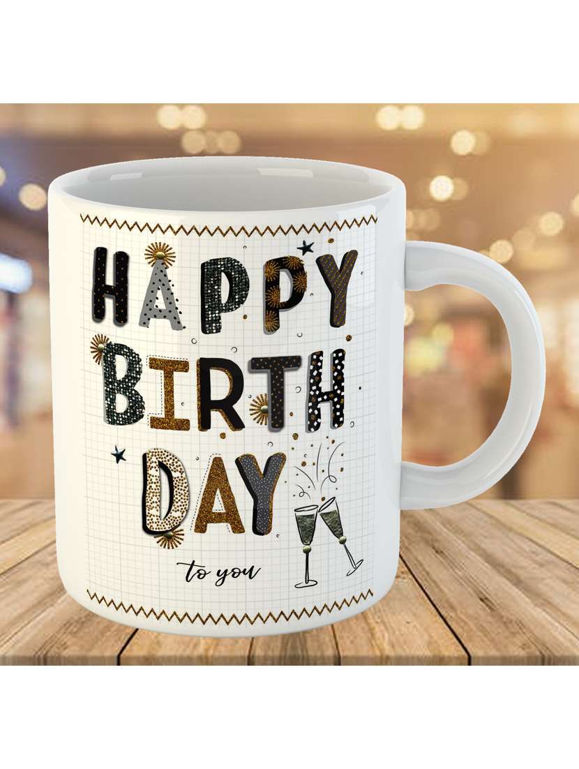 birthday printed coffee mug - 19259774 -  Standard Image - 1