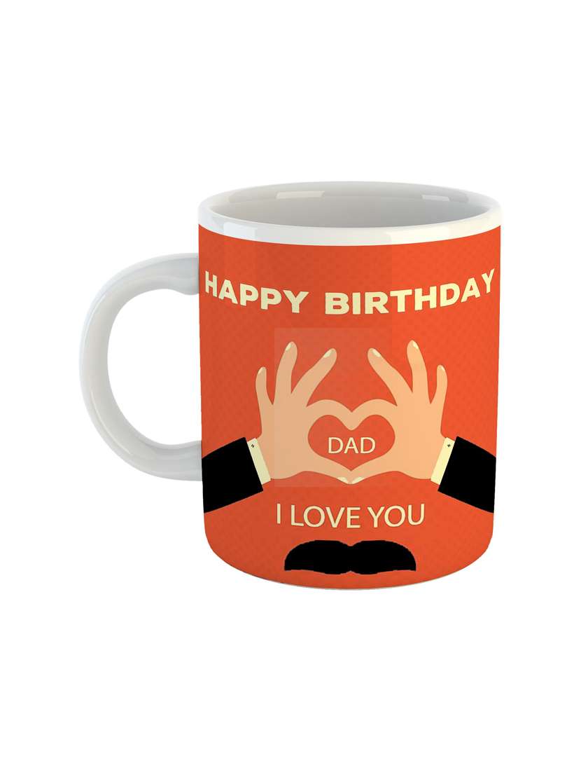 birthday printed coffee mug