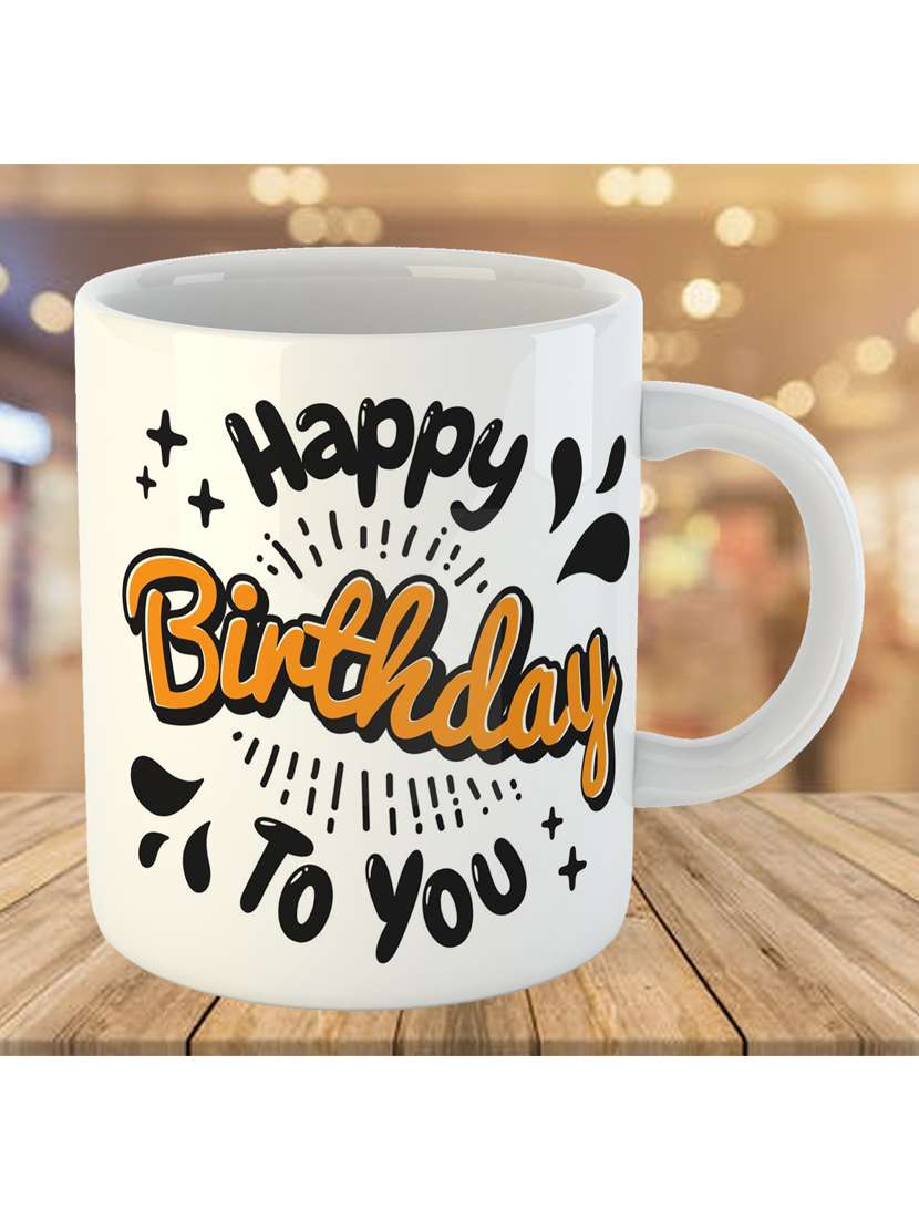 birthday printed coffee mug - 19259906 -  Standard Image - 1