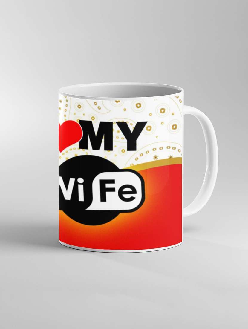 multi coloured printed coffee mug - 19260103 -  Standard Image - 1