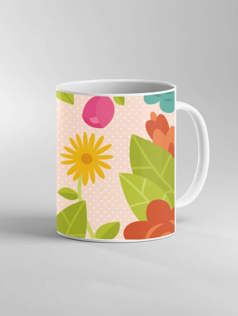 multi coloured printed coffee mug - 19260159 -  Standard Image - 1