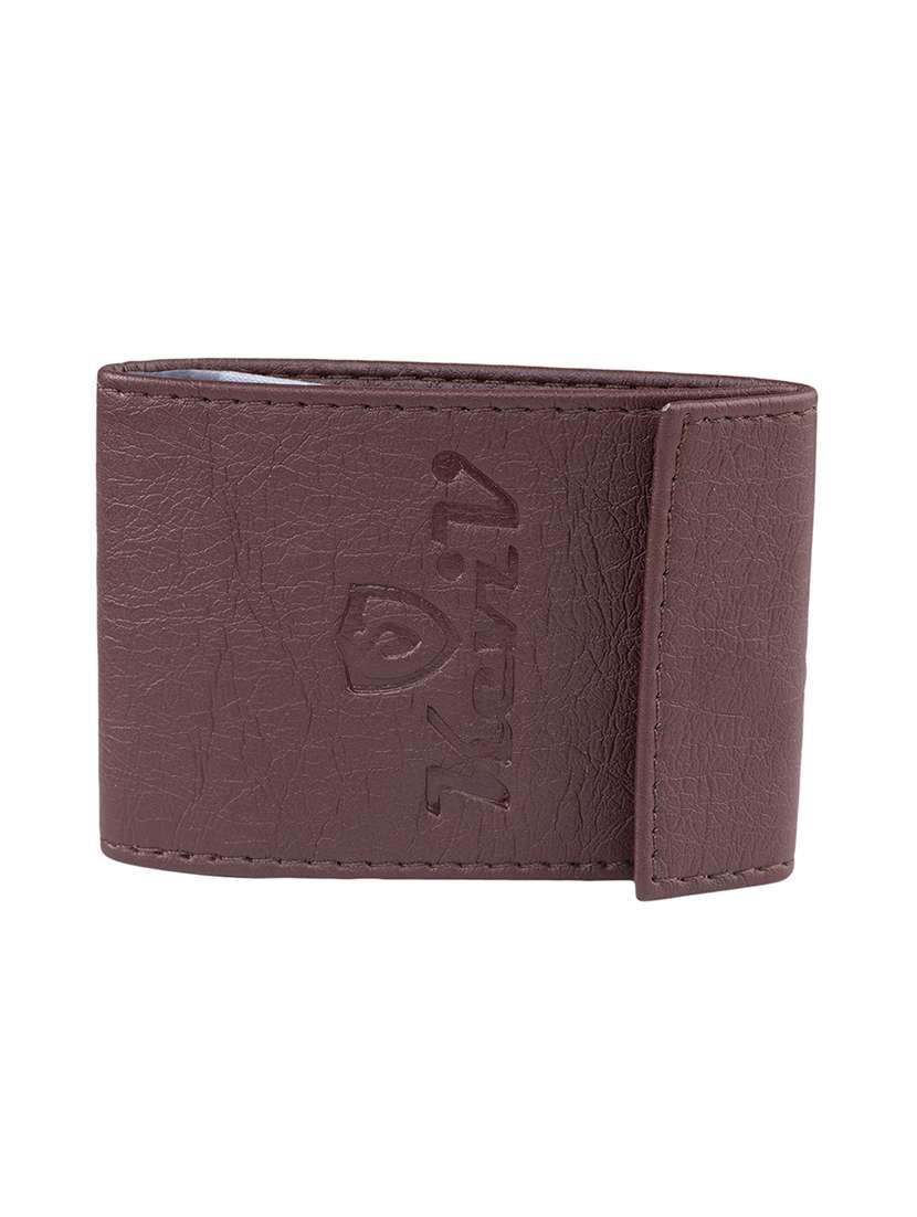 brown leatherette wallet - 19260216 - Standard Image - 4