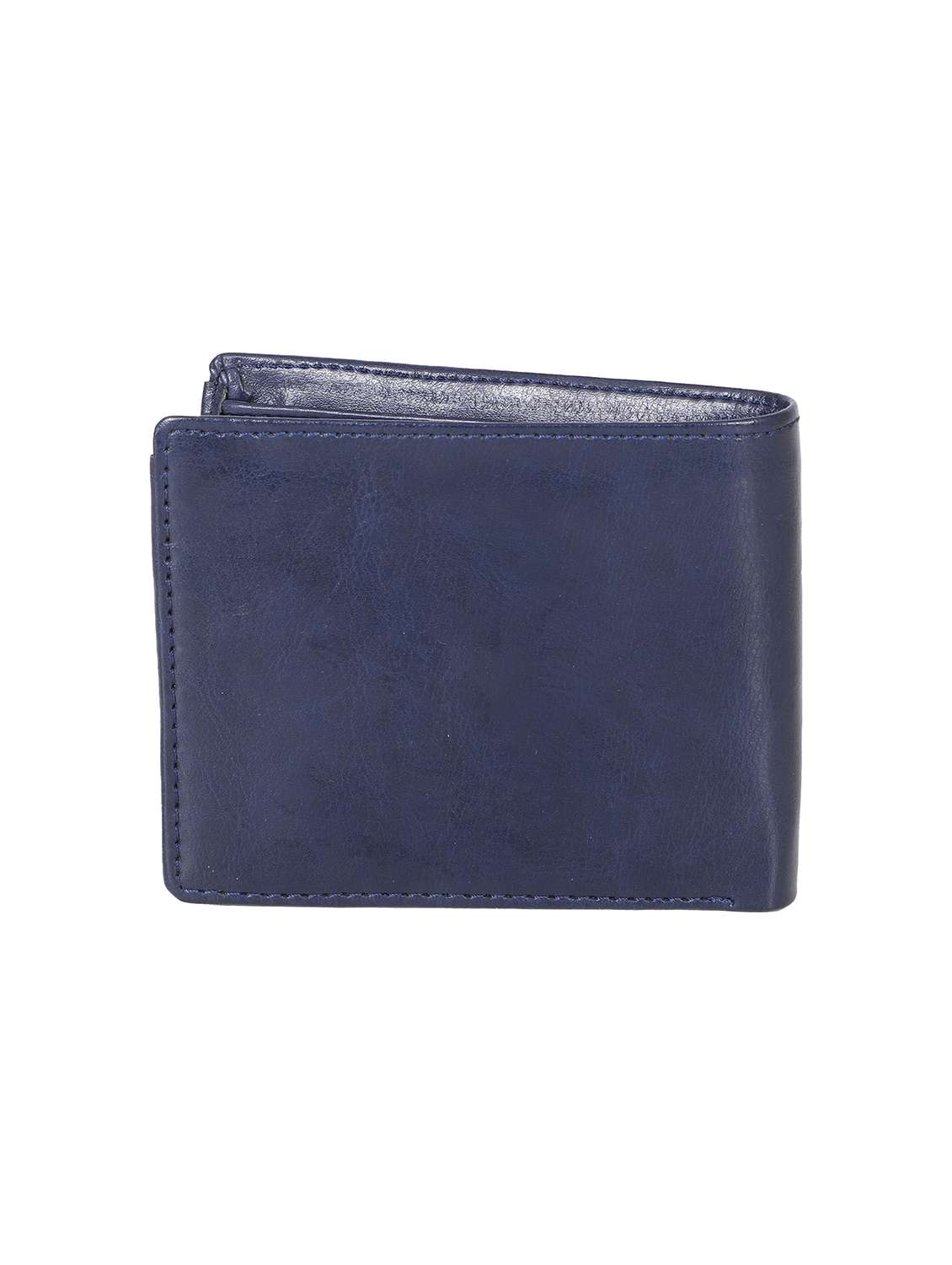 navy blue leatherette wallet - 19260239 -  Standard Image - 1