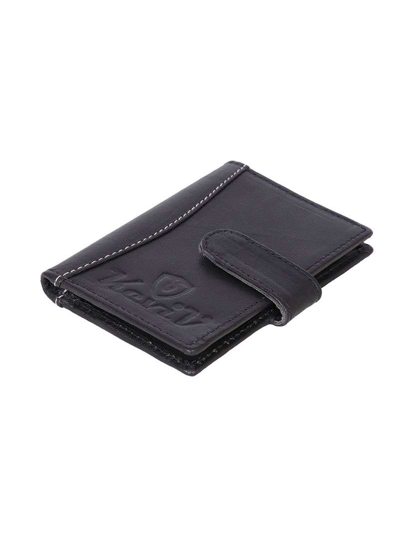black leatherette wallet - 19260243 -  Standard Image - 1