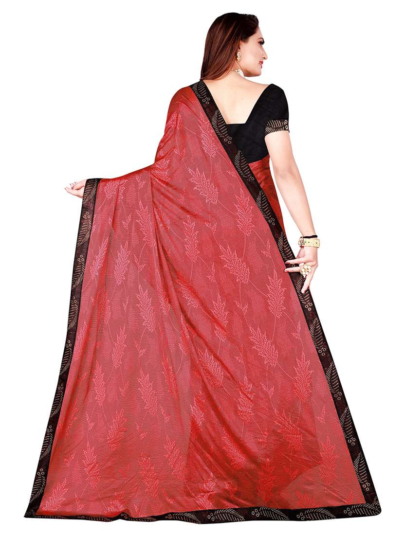 women's self design peach colored saree with blouse - 19263324 - Standard Image - 1