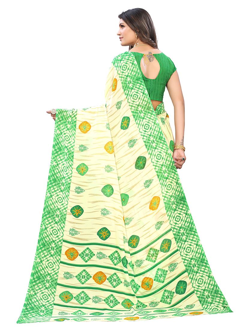 printed half and half saree - 19263507 - Standard Image - 1
