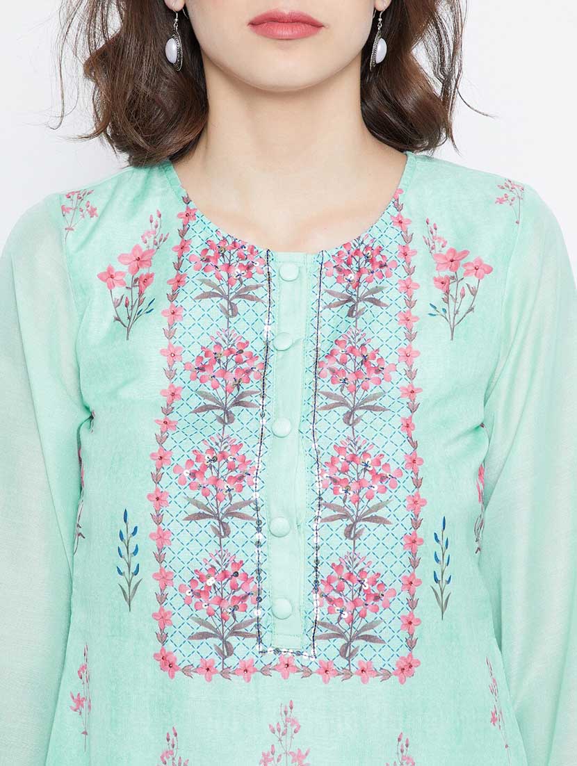 women's asymmetric kurta - 19264394 - Standard Image - 4